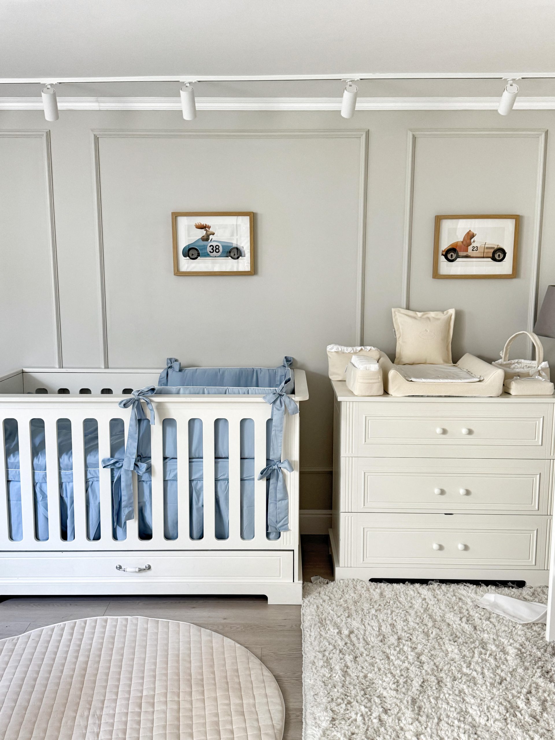 בבה חמאה כולל מיטה תכלת